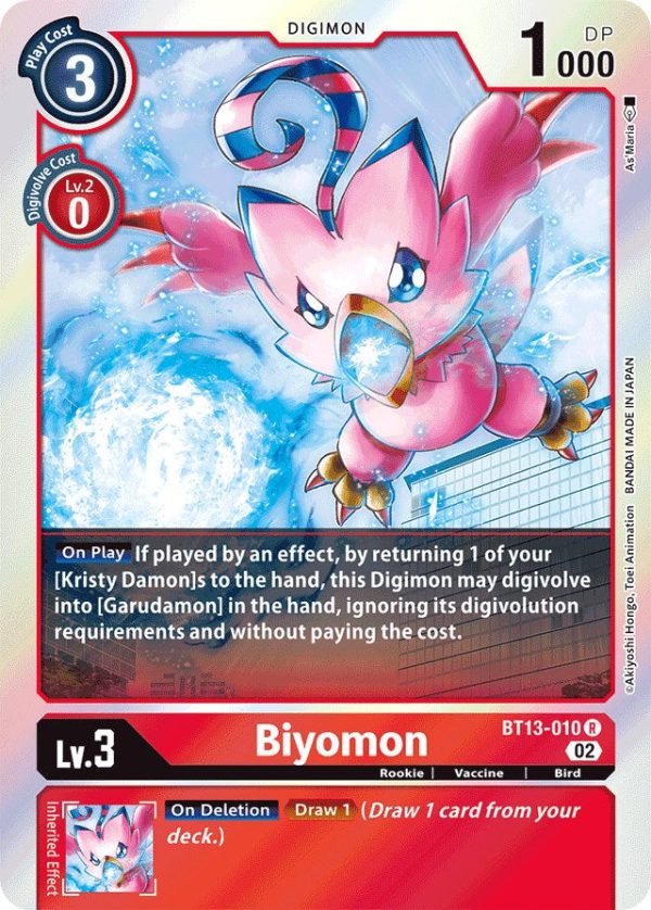 Biyomon [BT13-010] [Versus Royal Knights Booster] Sale