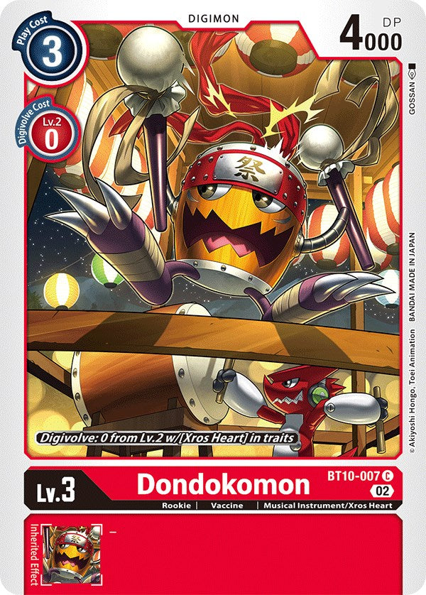 Dondokomon [BT10-007] [Xros Encounter] Cheap