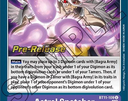 Astral Snatcher [BT11-109] [Dimensional Phase Pre-Release Promos] Online Hot Sale