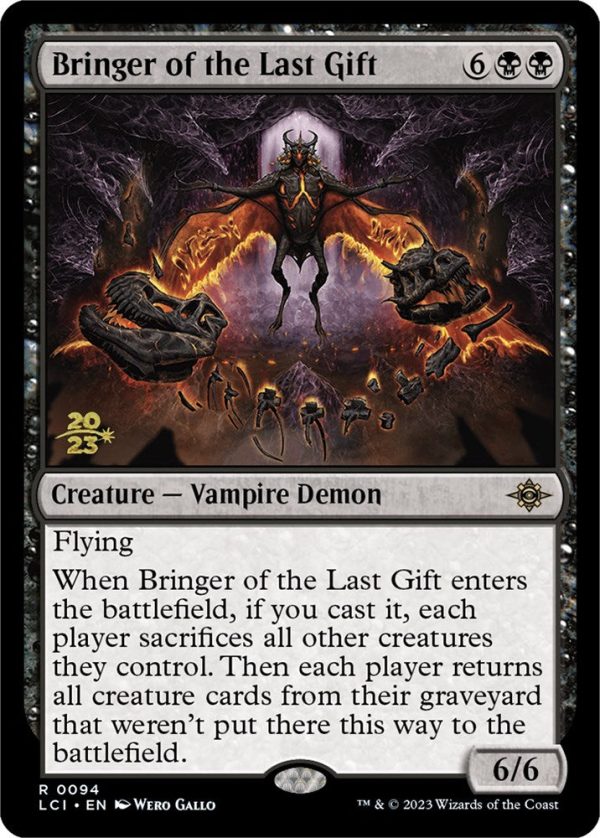 Bringer of the Last Gift [The Lost Caverns of Ixalan Prerelease Cards] Discount