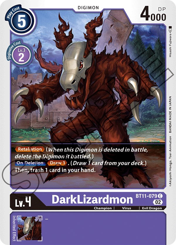 DarkLizardmon [BT11-079] [Dimensional Phase] Fashion