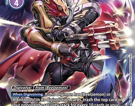 Beelzemon (X Antibody) [BT12-085] (Alternate Art) [Across Time] For Discount