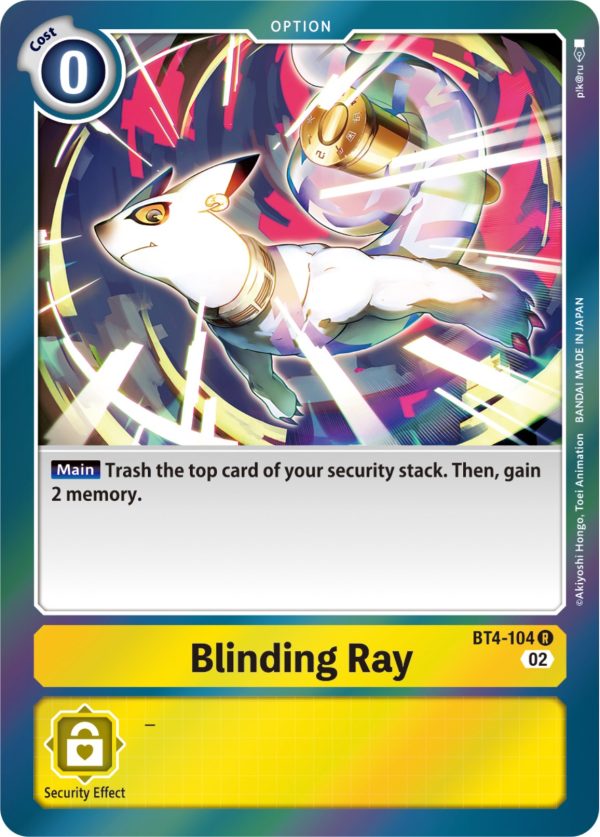 Blinding Ray [BT4-104] [Resurgence Booster] Online