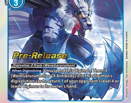 WereGarurumon (X Antibody) [BT9-028] [X Record Pre-Release Promos] Online Sale