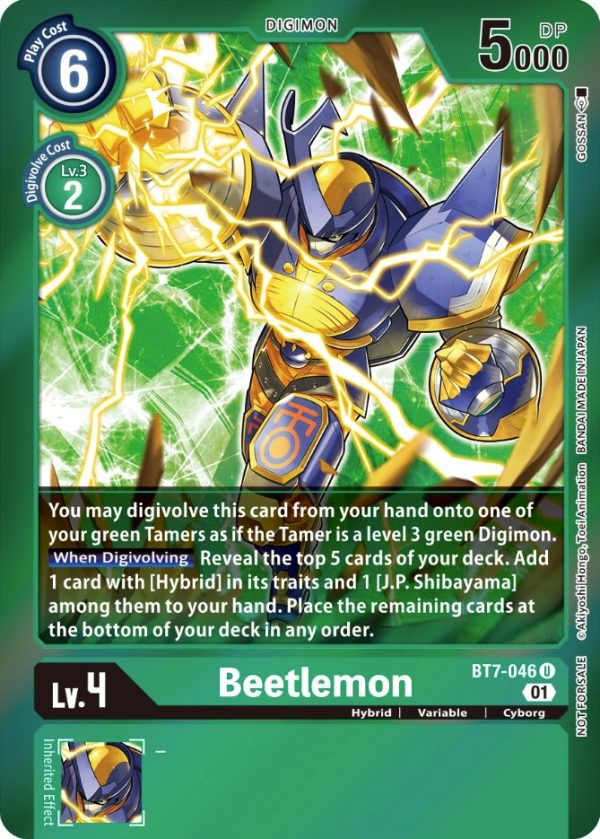 Beetlemon [BT7-046] (Event Pack 3) [Next Adventure Promos] Supply