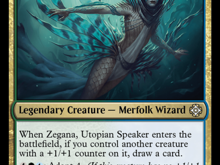 Zegana, Utopian Speaker [The Lost Caverns of Ixalan Commander] on Sale