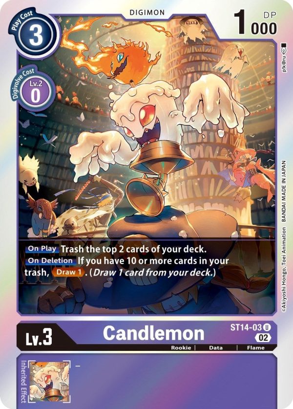 Candlemon [ST14-03] [Starter Deck: Beelzemon Advanced Deck Set] Discount