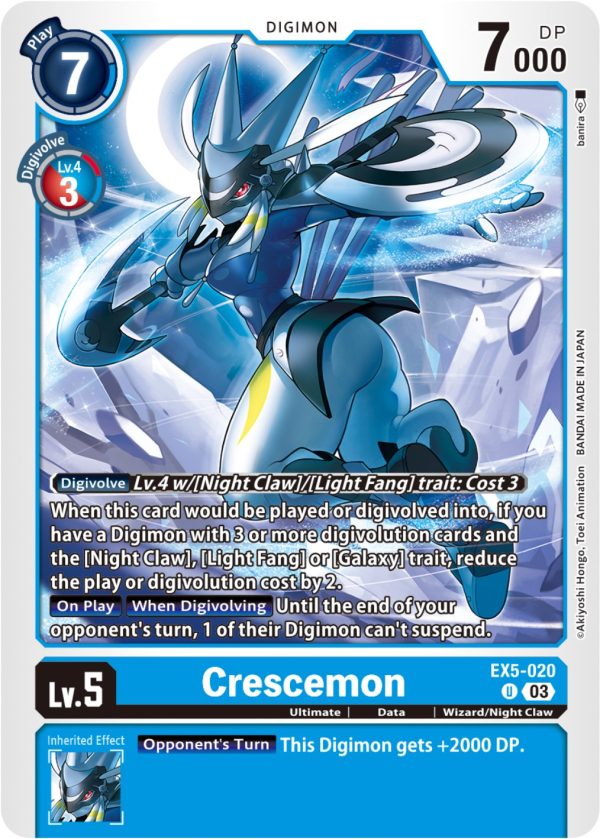 Crescemon [EX5-020] [Animal Colosseum] For Discount