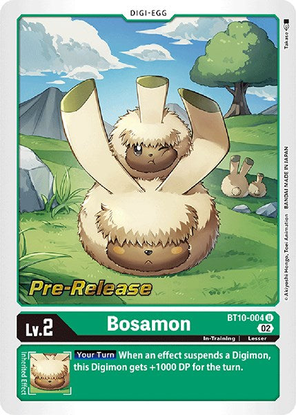 Bosamon [BT10-004] [Xros Encounter Pre-Release Cards] For Cheap