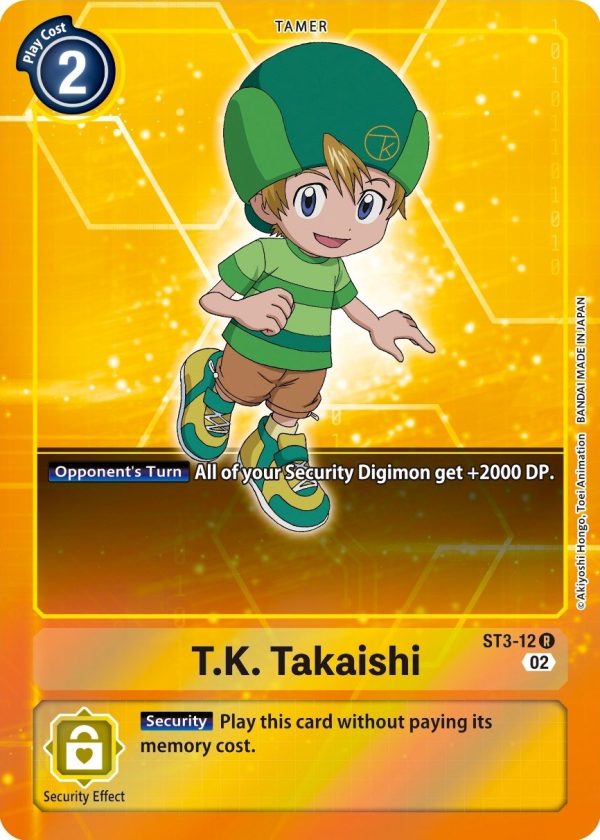 T.K. Takaishi [ST3-12] (Alternate Art) [Starter Deck: Jesmon] Online Hot Sale