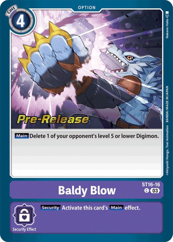 Baldy Blow [ST16-16] [Starter Deck: Wolf of Friendship Pre-Release Cards] Online