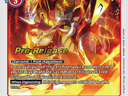 BurningGreymon [BT12-013] [Across Time Pre-Release Cards] Online Sale