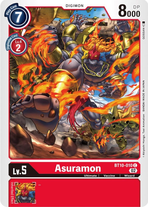 Asuramon [BT10-010] [Xros Encounter] Discount