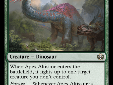 Apex Altisaur [The Lost Caverns of Ixalan Commander] Online Sale