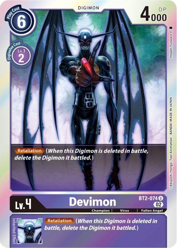 Devimon [BT2-074] (Resurgence Booster Reprint) [Resurgence Booster] For Cheap