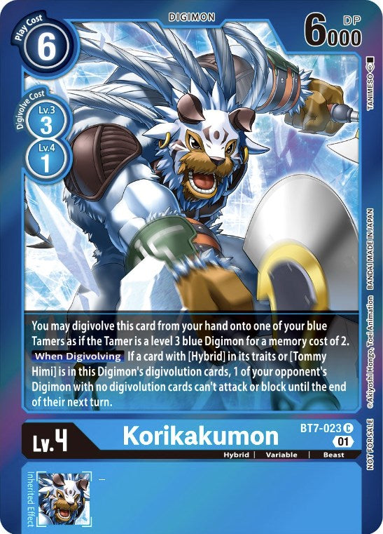 Korikakumon [BT7-023] (Event Pack 3) [Next Adventure Promos] Hot on Sale