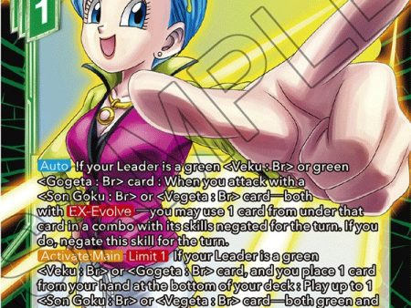 Bulma, a Humble Wish (BT19-072) [Fighter s Ambition] Discount